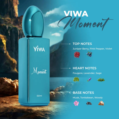VIWA Moment Turquoise Perfume Unisex 60ml